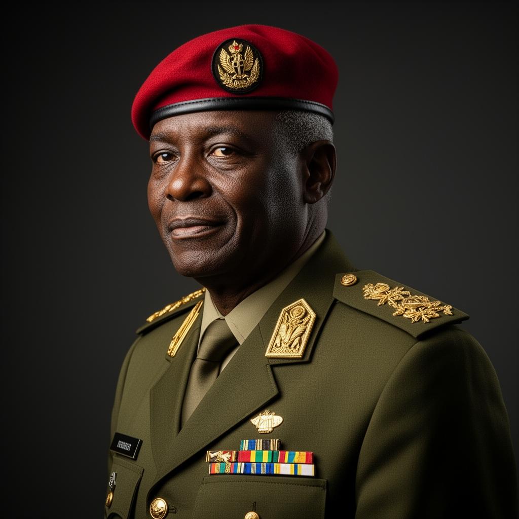 Général Horta N'Tam, Président de la Transition de la Guinée-Bissau